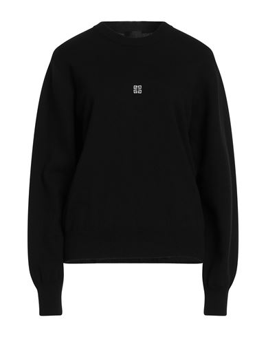 Givenchy Woman Sweater Black Size M Wool, Cashmere