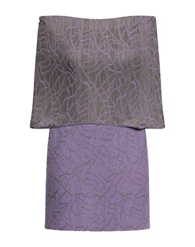 Shop Vitelli Woman Sweater Light Purple Size 2 Cotton, Viscose, Polyamide