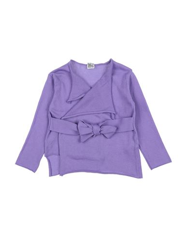 Shop Orimusi Toddler Girl Cardigan Light Purple Size 4 Cotton