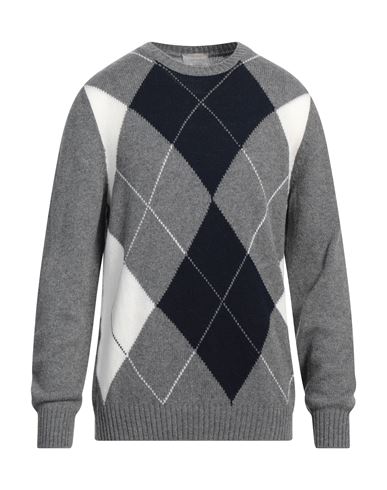 Gran Sasso Man Sweater Light Grey Size 46 Virgin Wool