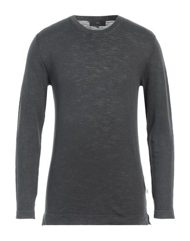Shop Liu •jo Man Man Sweater Steel Grey Size M Cotton