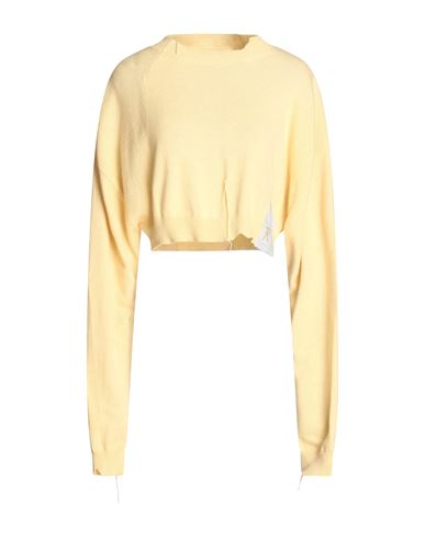 Ramael Woman Sweater Yellow Size S Cashmere, Polyamide
