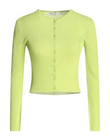 Tory Burch Woman Cardigan Light Green Size S Viscose, Nylon