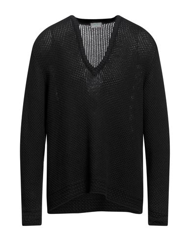 Guess Man Sweater Black Size Xl Cotton