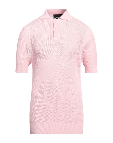 Barrow Man Sweater Pink Size Xl Viscose, Polyester