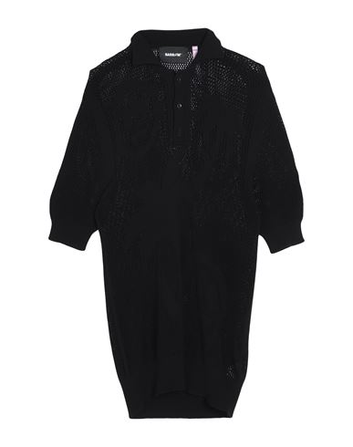 Barrow Man Sweater Black Size Xl Viscose, Polyester