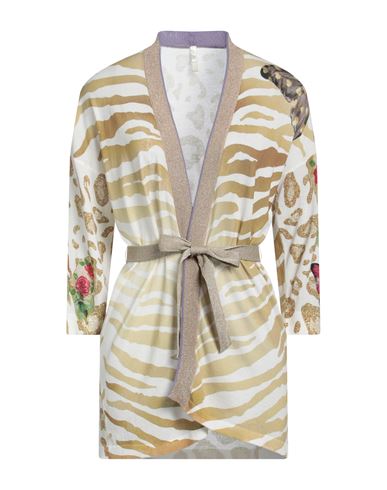Shop Jei's By Letizia Denaro Woman Cardigan White Size M Lyocell, Textile Fibers, Cotton