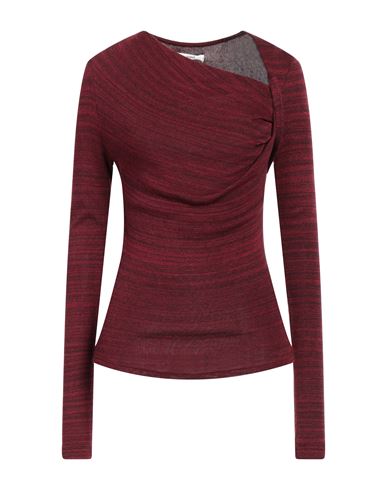 Marant Etoile Marant Étoile Woman Sweater Burgundy Size 8 Viscose, Polyamide, Elastane In Red