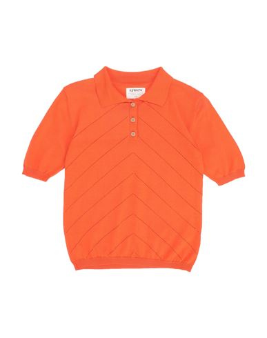 Aymara Toddler Girl Sweater Orange Size 6 Organic Cotton In Orange