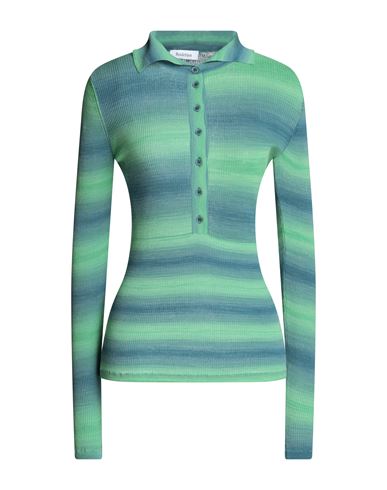 Rodebjer Woman Sweater Green Size Xs Organic Cotton, Polyamide