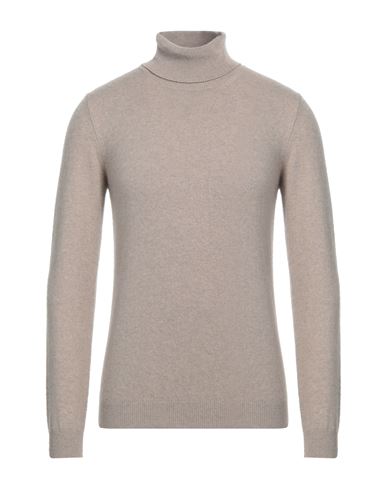 Roberto Collina Man Turtleneck Beige Size 46 Cashmere, Recycled Wool
