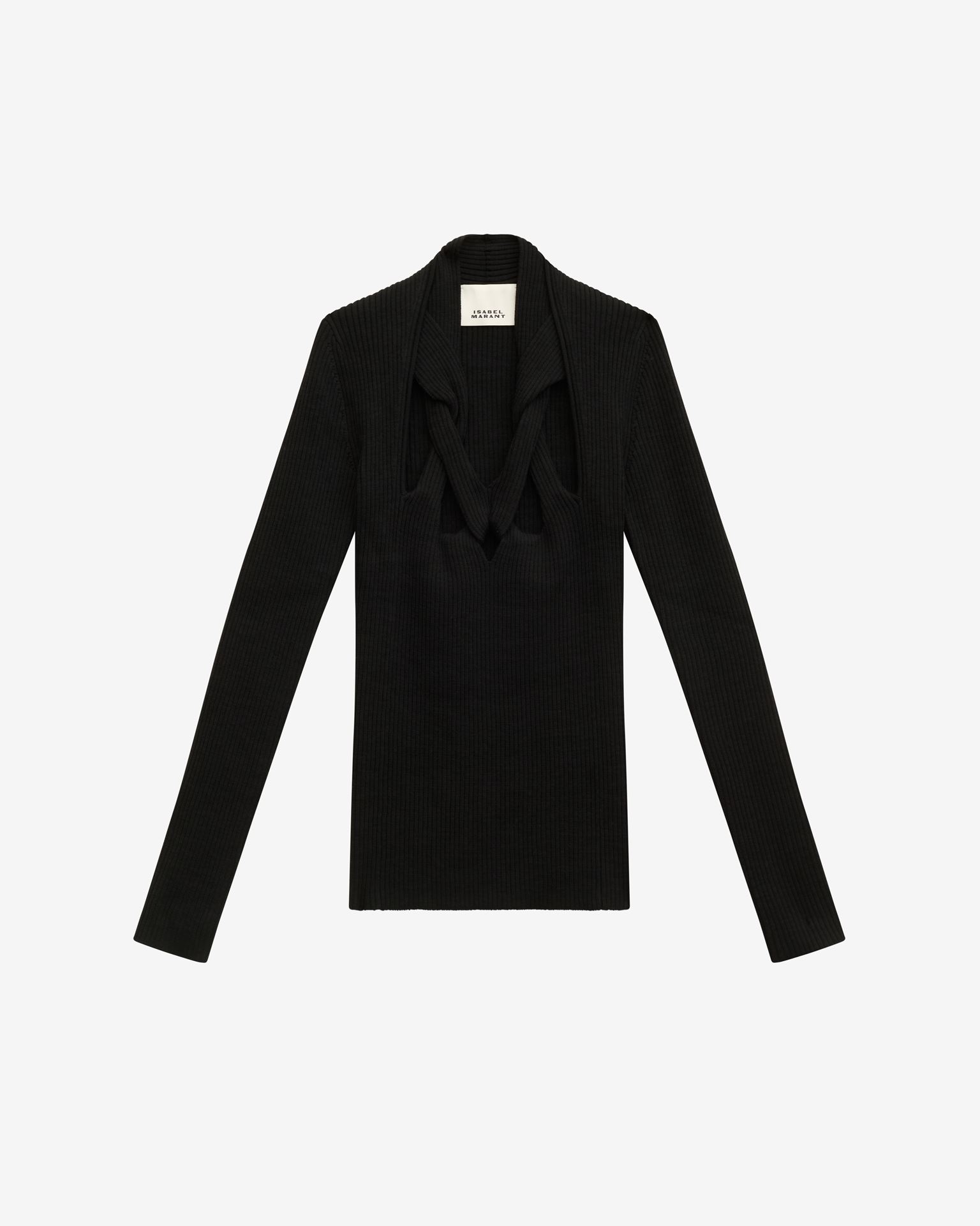 Isabel Marant Zoria Sweater In Black