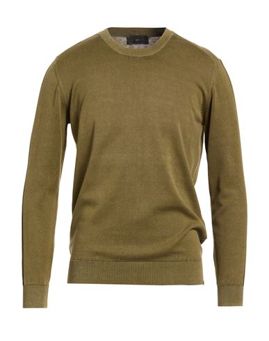 Liu •jo Man Man Sweater Military Green Size M Cotton In Green