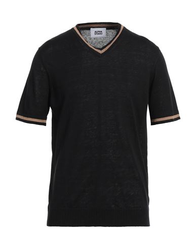 Pullover Herren Schwarz 48 Herren