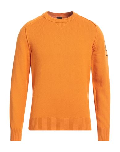 Hugo Boss Boss Man Sweater Orange Size S Cotton, Wool, Polyamide