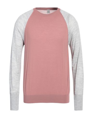 Eleventy Man Sweater Pastel Pink Size M Wool