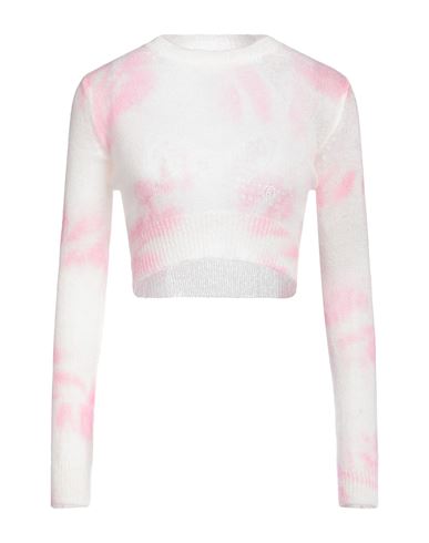 Mm6 Maison Margiela Woman Sweater Pink Size M Acrylic, Polyamide, Mohair Wool, Wool