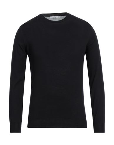Kangra Man Sweater Black Size 38 Cotton