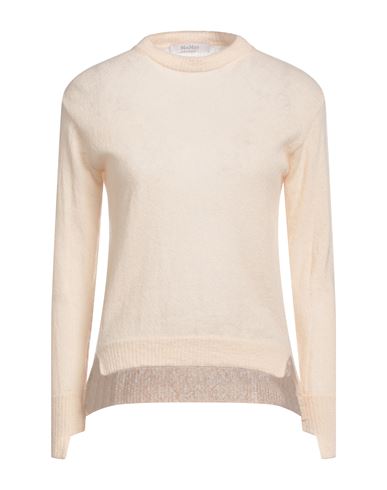Max Mara Woman Sweater Beige Size Xs Polyamide, Cotton, Mohair Wool, Wool