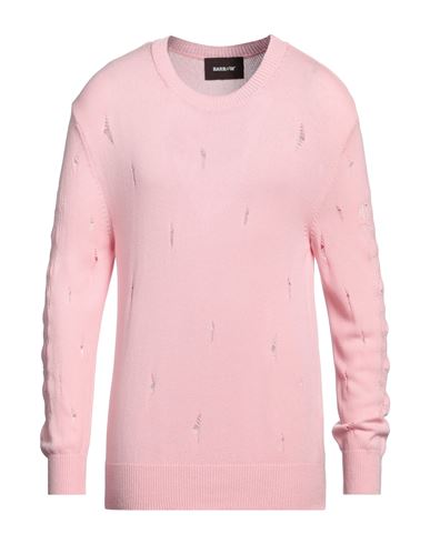 Barrow Man Sweater Pink Size L Viscose, Polyester