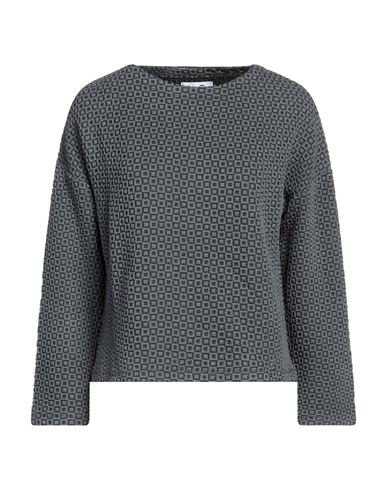 Shop Niū Woman Sweater Grey Size L Acrylic, Polyamide, Polyester, Elastane