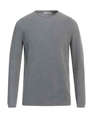 Kangra Man Sweater Grey Size 40 Cotton In Gray
