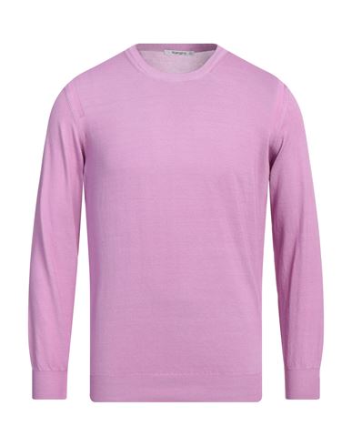 Kangra Man Sweater Light Purple Size 38 Cotton