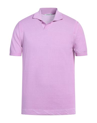 Shop Kangra Man Sweater Light Purple Size 40 Cotton