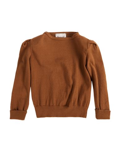 Mariuccia Toddler Girl Sweater Brown Size 6 Viscose, Polyester, Polyamide In Brown