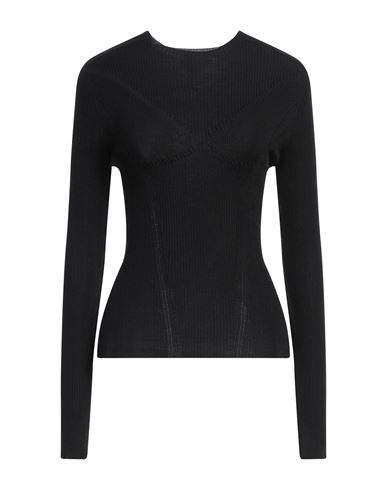 Woman Sweater Azure Size 6 Silk, Cashmere