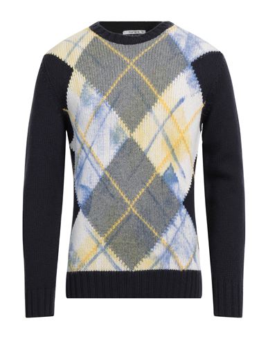 Shop Kangra Man Sweater Navy Blue Size 42 Wool, Alpaca Wool