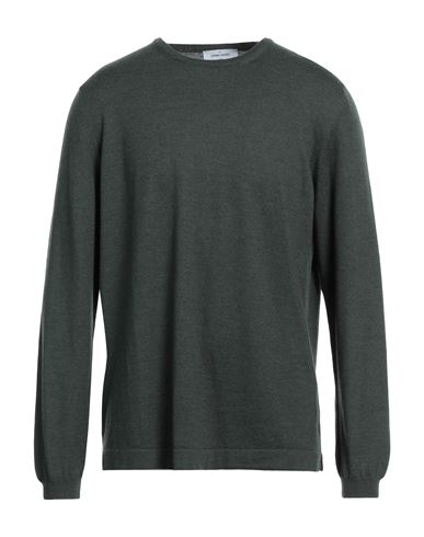 Gran Sasso Man Sweater Dark Green Size 46 Virgin Wool