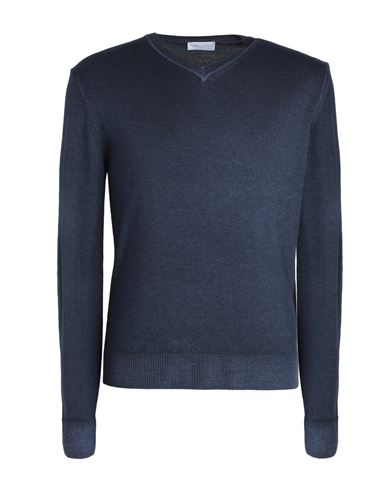 Ploumanac'h Man Sweater Navy Blue Size 36 Merino Wool
