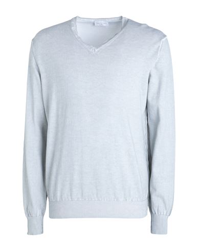 Ploumanac'h Man Sweater Light Grey Size 42 Cotton