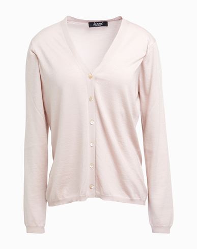 Shop La Rose Woman Cardigan Light Pink Size 8 Cashmere, Silk