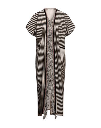 Souvenir Woman Cardigan Beige Size M Cotton, Viscose, Polyester