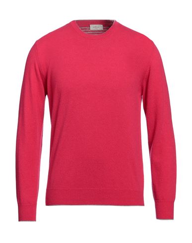 Shop Altea Man Sweater Magenta Size L Virgin Wool