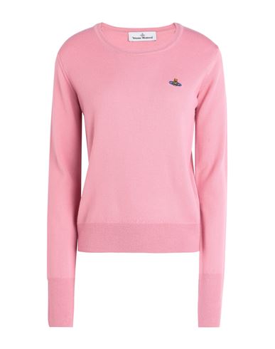 Vivienne Westwood Woman Sweater Pink Size L Virgin Wool