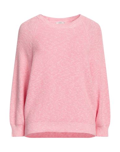 Peserico Easy Woman Sweater Pink Size 6 Cotton