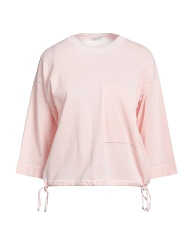 Peserico Woman Sweater Light Pink Size 8 Cotton, Polyamide, Viscose, Metallic Fiber, Polyester