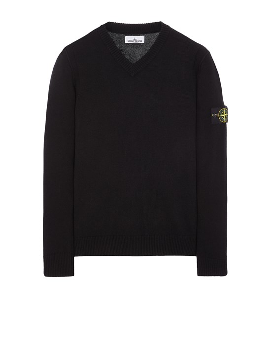  STONE ISLAND 533A3 セーター メンズ ブラック