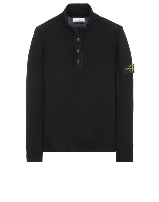  STONE ISLAND 540A3 セーター メンズ ブラック