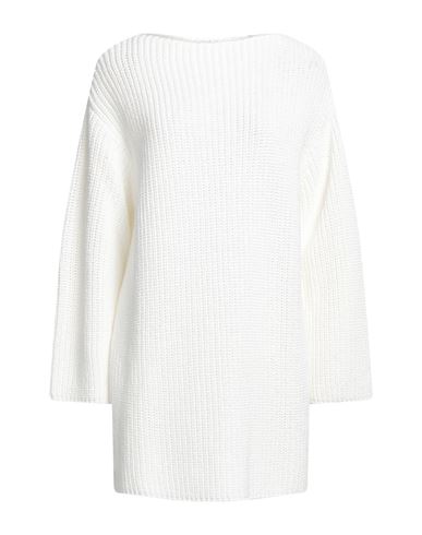 Shop Ferragamo Woman Sweater Ivory Size S Cotton In White