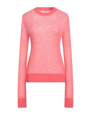 Peserico Woman Sweater Salmon Pink Size 6 Baby Alpaca Wool, Polyamide, Virgin Wool