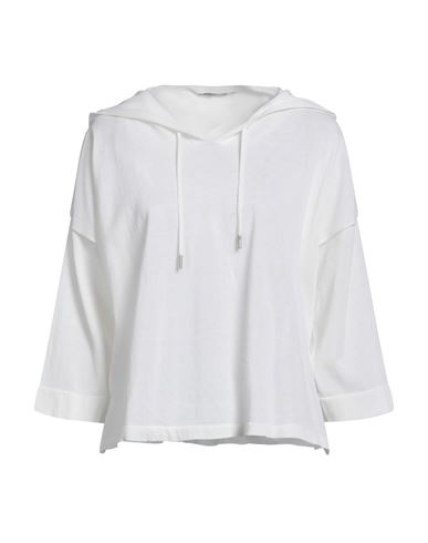 Peserico Woman Sweater White Size 6 Cotton, Polyamide