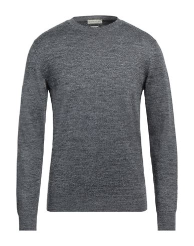 Etro Man Sweater Grey Size L Silk, Ramie