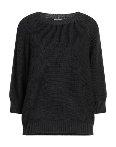 Peserico Woman Sweater Steel Grey Size 14 Cotton, Metallic Fiber