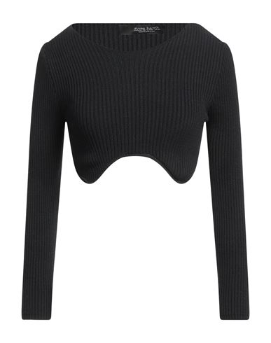 Nora Barth Woman Sweater Black Size Onesize Polyester, Wool, Viscose, Elastane In Black