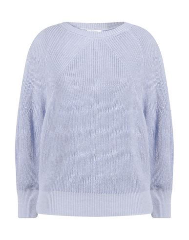 Shop Peserico Woman Sweater Light Blue Size 10 Linen, Cotton