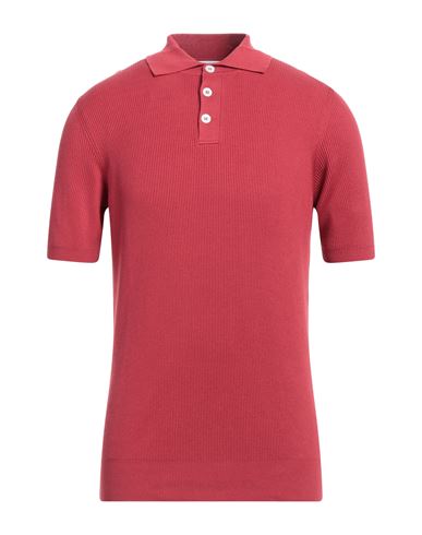 Brunello Cucinelli Man Sweater Red Size 44 Cotton